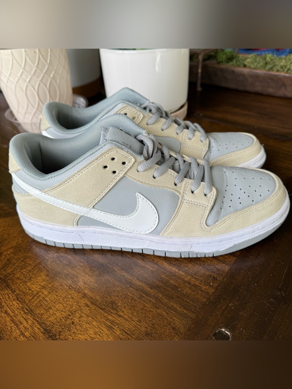 Nike SB Dunk Low Pro TRD Summit White Wolf Grey Size 8.5M 10W